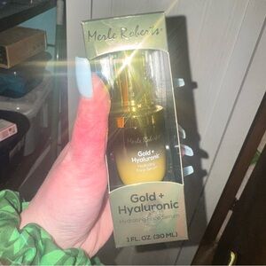 Gold + hyaluronic face serum